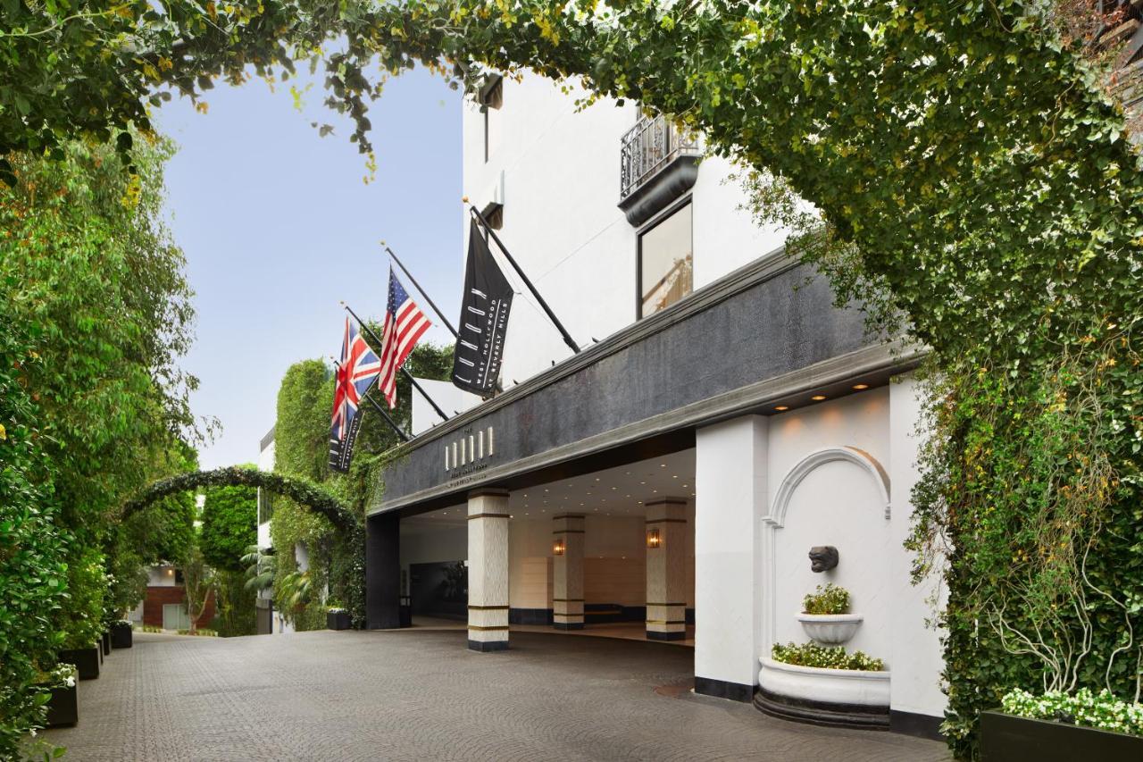 The London West Hollywood At Beverly Hills Exterior foto Entrance to the hotel