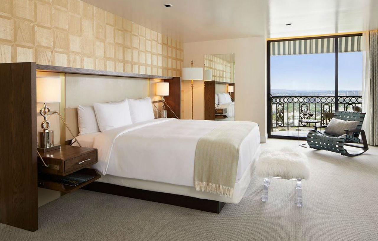 The London West Hollywood At Beverly Hills Exterior foto A bedroom at the Wynn